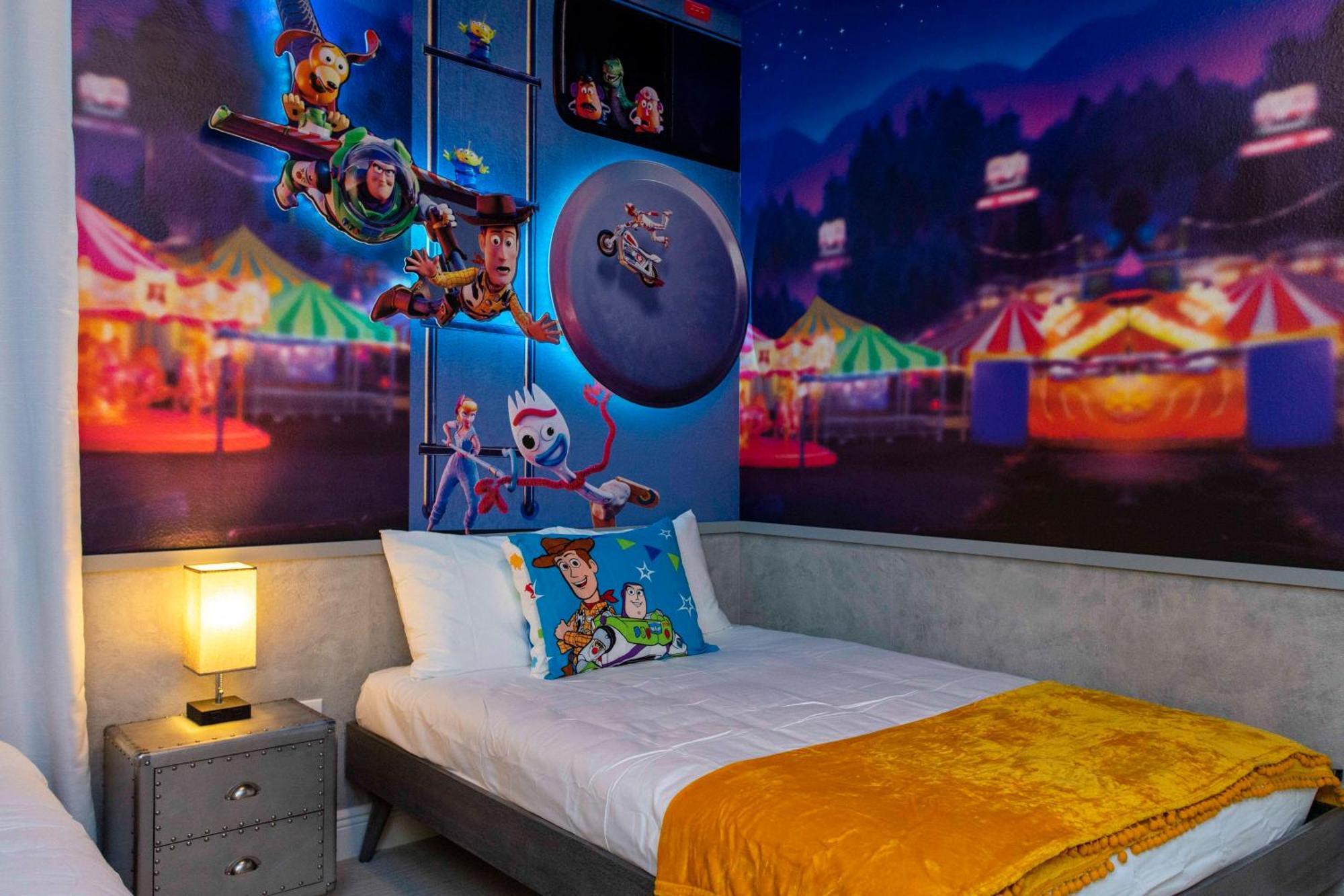 Beautiful Themed Single Home With Private Pool And Game Room Ec0405 Орландо Экстерьер фото