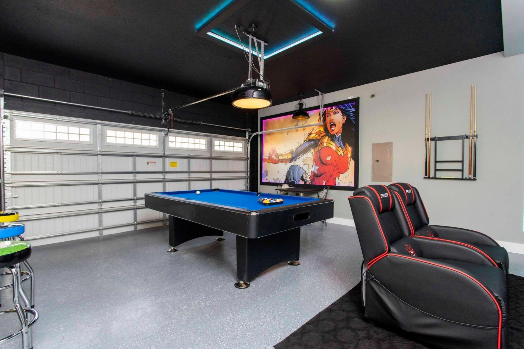 Beautiful Themed Single Home With Private Pool And Game Room Ec0405 Орландо Экстерьер фото