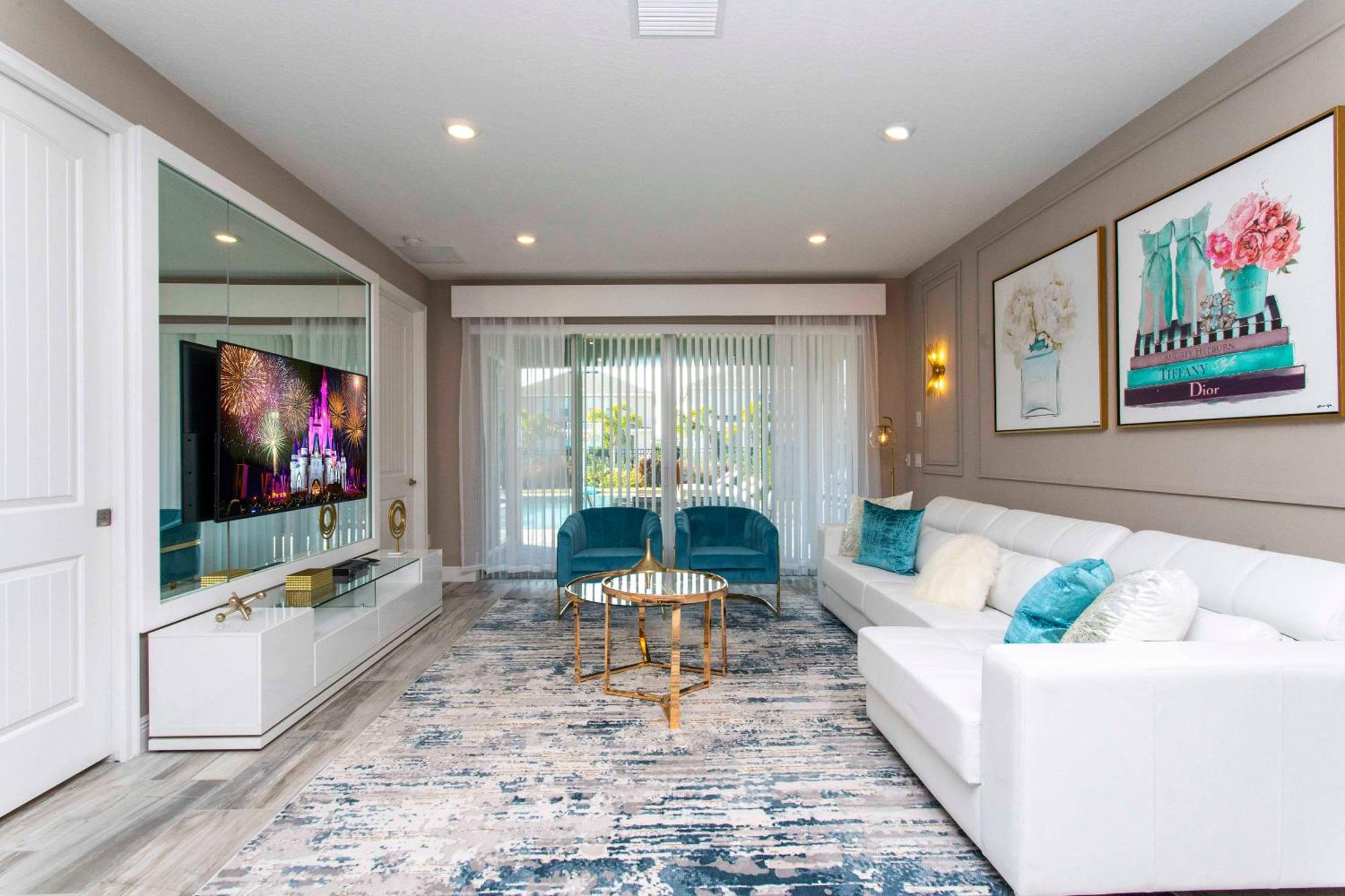 Beautiful Themed Single Home With Private Pool And Game Room Ec0405 Орландо Экстерьер фото